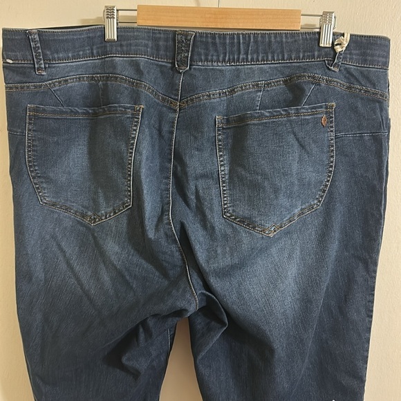 NWT Democracy Ab Solution Core Essential Ankle Jeans 24W - Picture 5 of 8